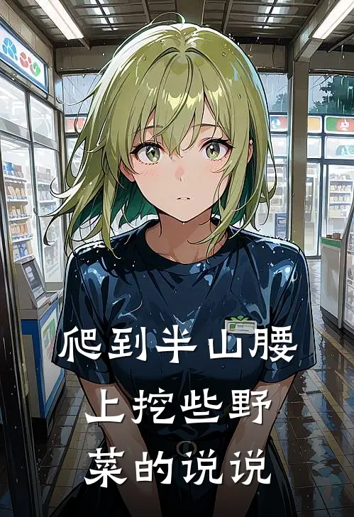 爬到半山腰上挖些野菜的说说